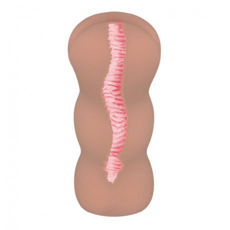 Мастурбатор в форме ануса мулатки TONGGGO