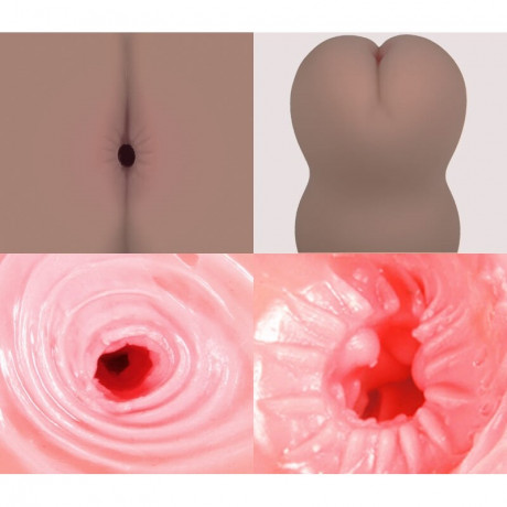 Мастурбатор в форме ануса мулатки TONGGGO