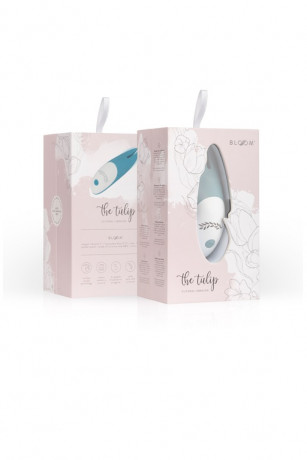 Перезаряжаемый вибромассажер с сенсорным управлением The Tulip Clitoris Vibrator