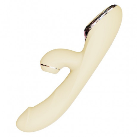 Вибростимулятор зоны G со стимуляцией клитора, с нагревом