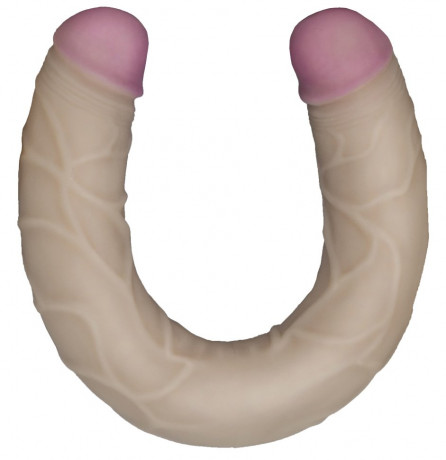 Фаллос с двумя головками киберскин LESBIAN SERIES