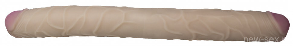 Фаллос с двумя головками киберскин LESBIAN SERIES