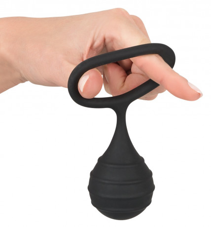Эрекционное кольцо с грузом Cock ring weight