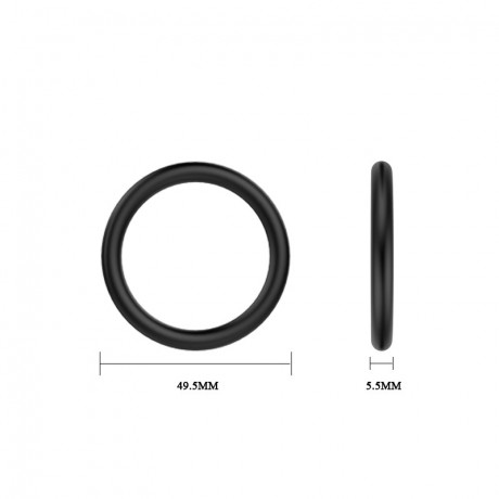 Набор тонких эрекционных колец Cock Ball rings Rubber Set