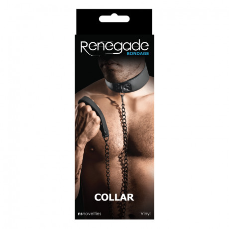 Ошейник с поводком Renegade Bondage Collar