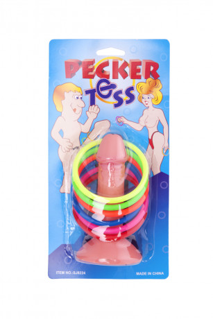 Сувенир пенис с кольцами