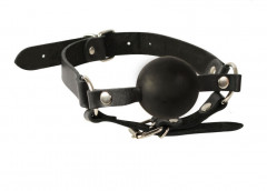 Кожаный кляп для БДСМ игр