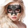 Кружевная маска ручной работы на глаза Princess Black Lace Mask