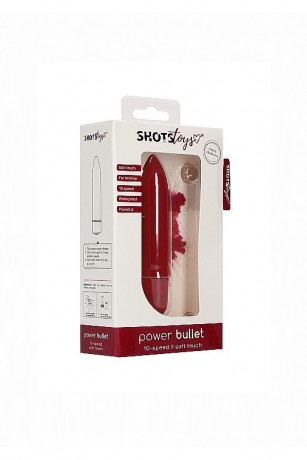 Беспроводная вибропуля небольшого размера с 10 режимами Power Bullet