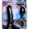 Фаллоимитатор на присоске с функцией расширения Inflatable Suction Cup Dildo