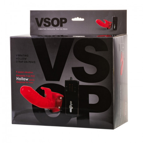 Фаллопротез на ремнях с вибрацией