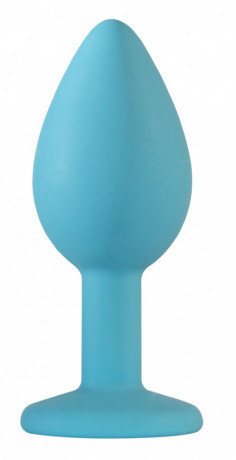 Голубая анальная пробка Emotions Cutie Small