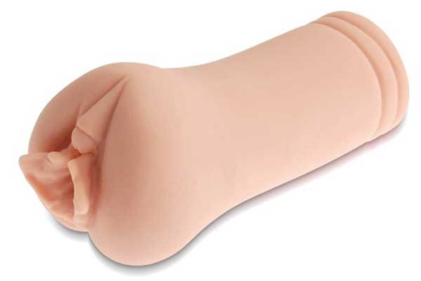 Мастурбатор в форме вагины с ребрышками и шариками Yuki