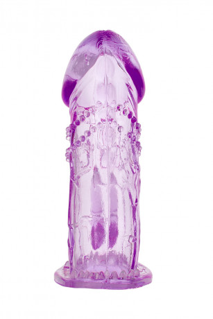 Насадка на пенис с отростком для стимуляции клитора TOYFA