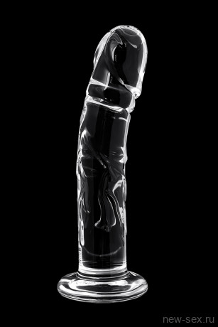 Стеклянный прозрачный фаллоимитатор в виде члена Sexus Glass