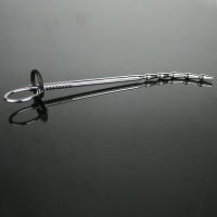 Уретральный плаг елочка с кольцом для фиксации