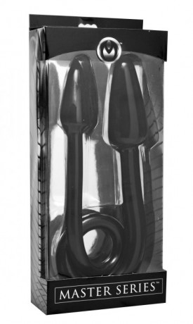 Двухсторонний анальный стимулятор Ravens Tail 2X Dual Ended Anal Plug