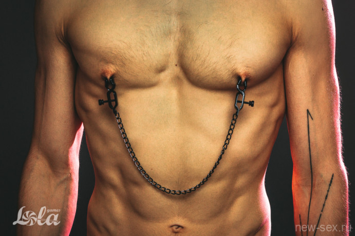 Черные БДСМ зажимы с удобной регулировкой Party Hard Desire