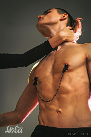 Черные БДСМ зажимы с удобной регулировкой Party Hard Desire