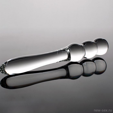 Прозрачный стеклянный стимулятор