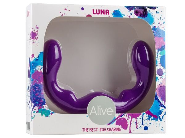 Гибкий женский страпон Luna