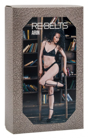 Кожаные ремни гартеры на ноги