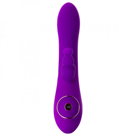 Силиконовый вибратор с посасыванием клитора