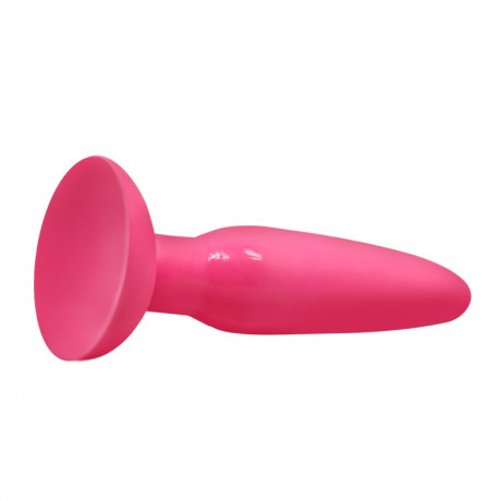 Мягкая анальная пробка на присоске Butt Blug