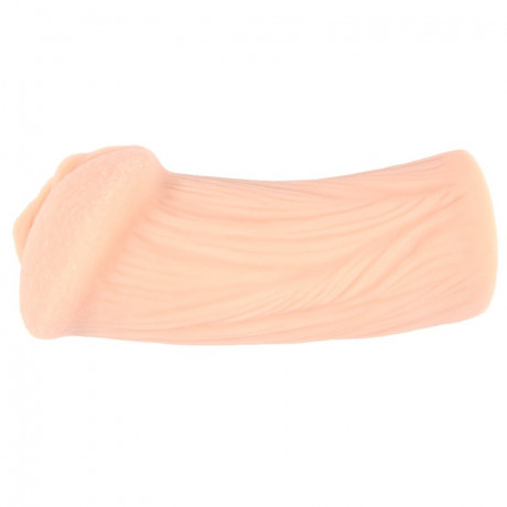 Мастурбатор в форме вагины с рельефными шариками ELEGANCE