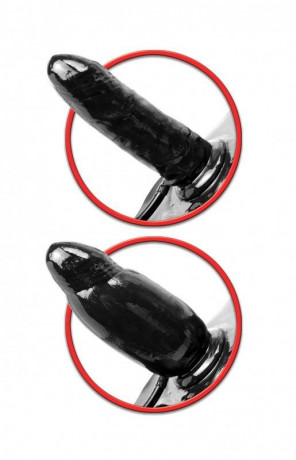 Страпон женский с вибрацией и увеличением диаметра