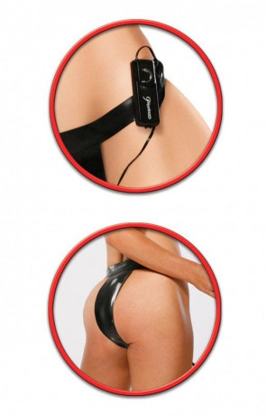 Страпон женский с вибрацией и увеличением диаметра