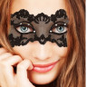 Ажурная маска из кружева и кристаллов Lingerie Mask 