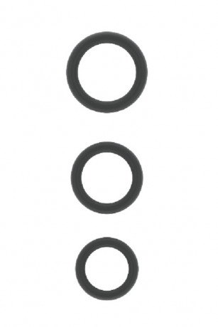Универсальный комплект из 3 колец разного диаметра 25 Cockring Set