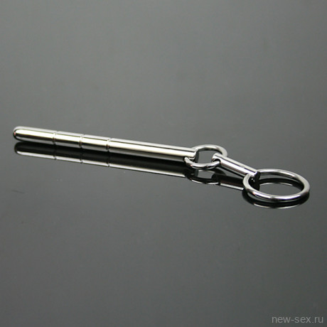 Металлический буж с кольцом на член
