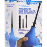 Анальный душ с тремя насадками Clean Stream Premium One-way Valve Anal Douche Set