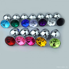 Анальная втулка с кристаллом малая