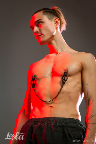 Металлические зажимы крокодилы на цепочке Party Hard Darkside