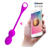 Перезаряжаемые виброшарики с управлением через смартфон Love Elvira