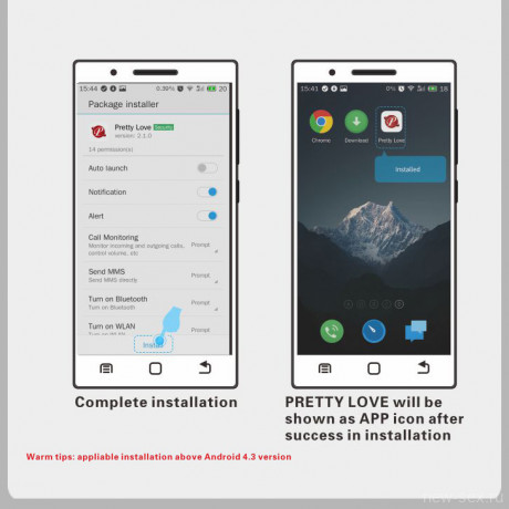 Перезаряжаемые виброшарики с управлением через смартфон Love Elvira