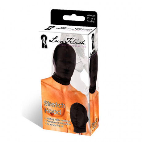 Глухая маска на лицо LUX FETISH