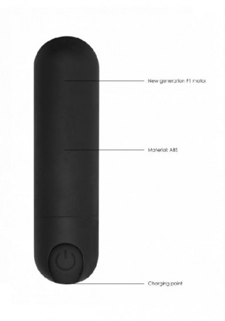 Сверхмощная миниатюрная перезаряжаемая вибропуля BGT 7 Speed Rechargeable Bullet