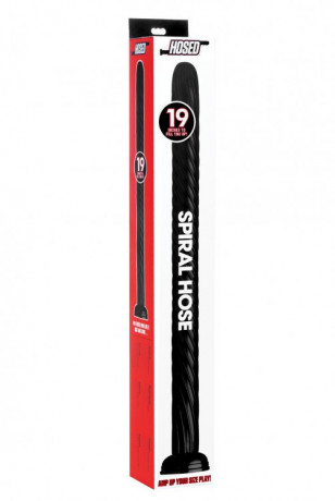 Спиралевидный подвижный анальный стимулятор змея Hosed 19 Inch Spiral Anal Snake