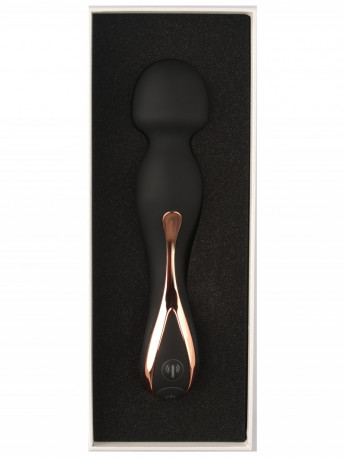 Перезаряжаемый вибромассажер с 10 режимами вибрации и гибкой головкой