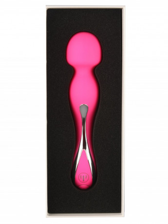 Перезаряжаемый вибромассажер с 10 режимами вибрации и гибкой головкой