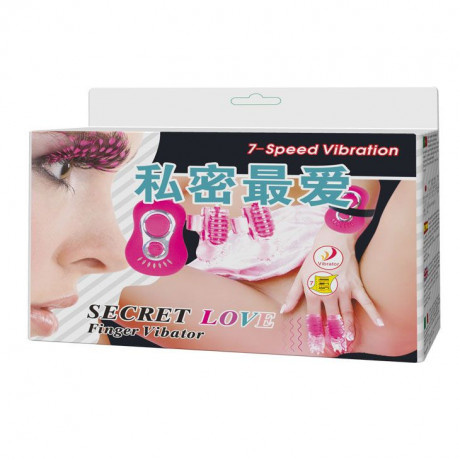 Насадки на палец 2 шт с минивибраторами