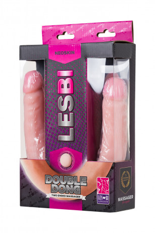 Двухсторонний фаллоимитатор Lesbi
