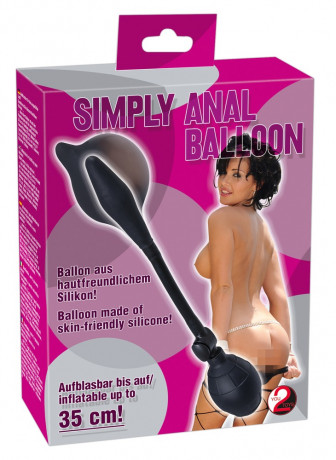 Анальная пробка с расширением Simply Anal Balloon