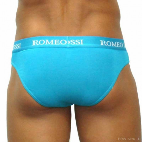 Мужские брифы цвета бирюза