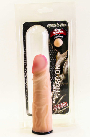 Искусственный член без мошонки для страпона