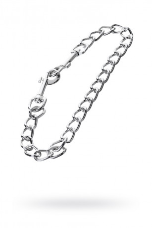 Цепочка с крупными звеньями с двумя карабинами на концах TOYFA Metal